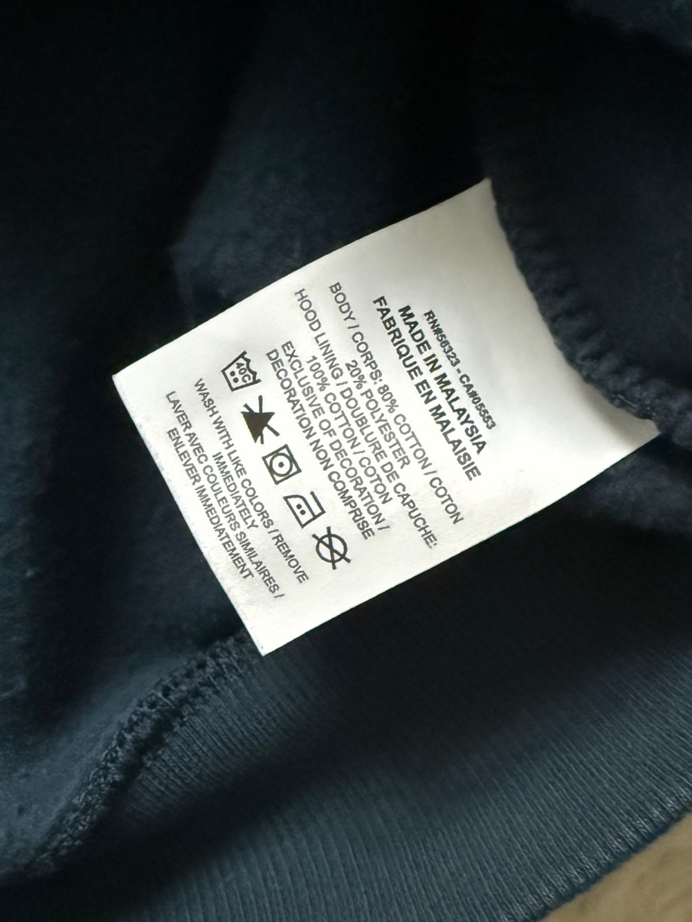 Nike Phoenix Oversized Hoodie Sweatshirt Navy Blue Women’s Size Small - Picture 7 of 10